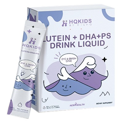 HighQ KIDS 蓝“睛”灵眼脑双护叶黄素酯直饮包 10mlx30/盒